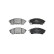 Bromsbeläggssats, skivbroms LP3495 Delphi, miniatyr 2