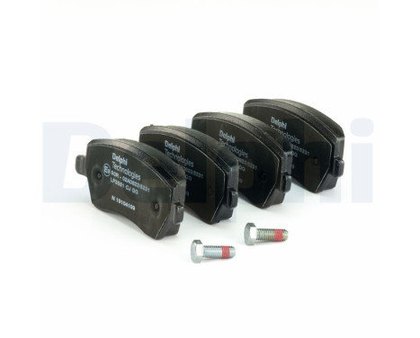 Bromsbeläggssats, skivbroms LP3551 Delphi, bild 4