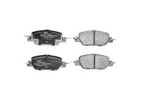 Bromsbeläggssats, skivbroms LP3566 Delphi
