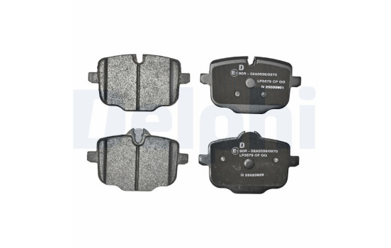 Bromsbeläggssats, skivbroms LP3579 Delphi, bild 2