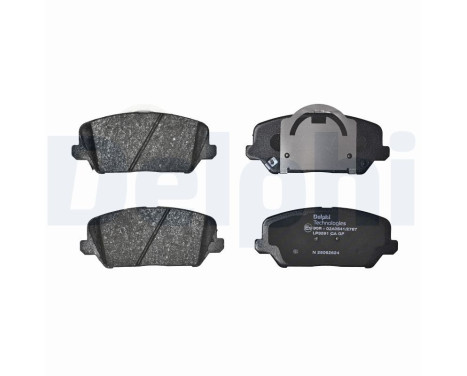 Bromsbeläggssats, skivbroms LP3591 Delphi, bild 2