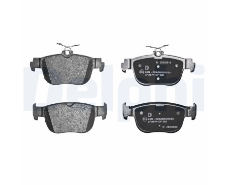 Bromsbeläggssats, skivbroms LP3674 Delphi, bild 2