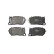 Bromsbeläggssats, skivbroms LP3679 Delphi, miniatyr 2
