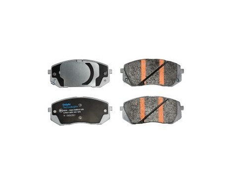 Bromsbeläggssats, skivbroms LP5013EV Delphi, bild 2