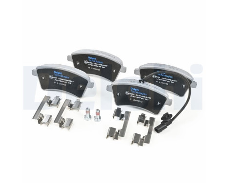 Bromsbeläggssats, skivbroms LP5018EV Delphi, bild 2