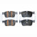 Bromsbeläggssats, skivbroms LP5022EV Delphi, miniatyr 2