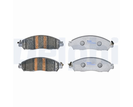 Bromsbeläggssats, skivbroms LP5027EV Delphi, bild 2
