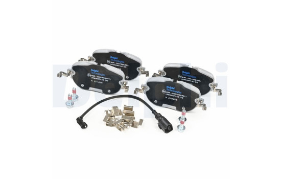 Bromsbeläggssats, skivbroms LP5043EV Delphi, bild 3