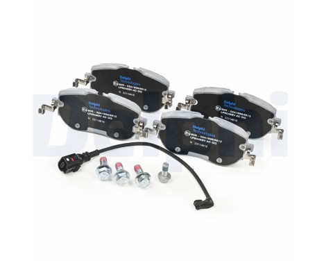 Bromsbeläggssats, skivbroms LP5046EV Delphi, bild 2