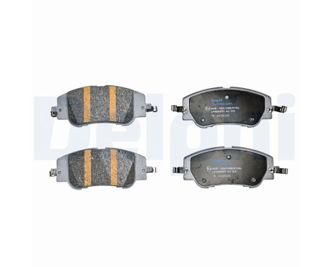 Bromsbeläggssats, skivbroms LP5080EV Delphi, bild 2