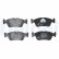 Bromsbeläggssats, skivbroms LP710 Delphi, miniatyr 2