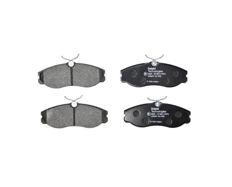Bromsbeläggssats, skivbroms LP847 Delphi, bild 3