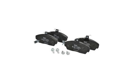 Bromsbeläggssats, skivbroms LP911 Delphi