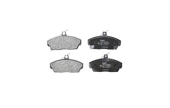 Bromsbeläggssats, skivbroms LP911 Delphi, bild 2