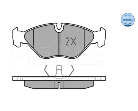 Bromsbeläggssats, skivbroms MEYLE-ORIGINAL Quality 025 211 5419, bild 2