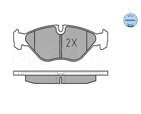 Bromsbeläggssats, skivbroms MEYLE-ORIGINAL Quality 025 211 5419, bild 3