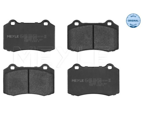Bromsbeläggssats, skivbroms MEYLE-ORIGINAL Quality 025 213 8115, bild 2
