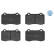 Bromsbeläggssats, skivbroms MEYLE-ORIGINAL Quality 025 213 8115, miniatyr 2