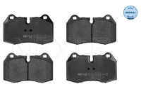 Bromsbeläggssats, skivbroms MEYLE-ORIGINAL Quality 025 214 7118