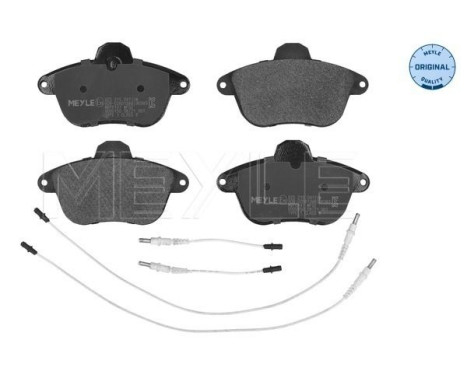 Bromsbeläggssats, skivbroms MEYLE-ORIGINAL Quality 025 215 0417/W, bild 3
