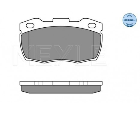 Bromsbeläggssats, skivbroms MEYLE-ORIGINAL Quality 025 215 1918