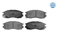 Bromsbeläggssats, skivbroms MEYLE-ORIGINAL Quality 025 216 4716/W