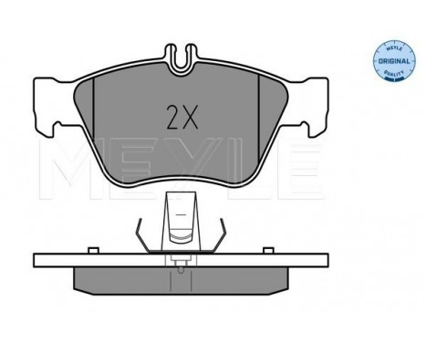 Bromsbeläggssats, skivbroms MEYLE-ORIGINAL Quality 025 216 6419