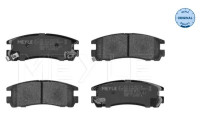 Bromsbeläggssats, skivbroms MEYLE-ORIGINAL Quality 025 217 0615/W