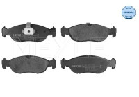 Bromsbeläggssats, skivbroms MEYLE-ORIGINAL Quality 025 218 2717