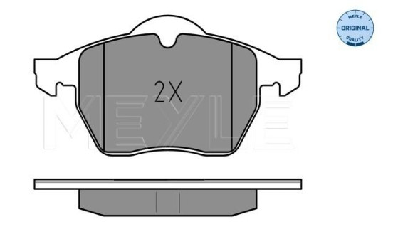 Bromsbeläggssats, skivbroms MEYLE-ORIGINAL Quality 025 218 2919, bild 2