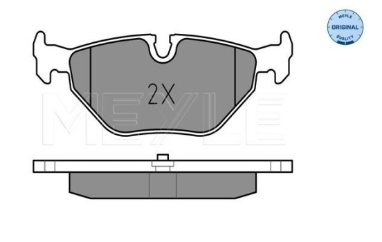 Bromsbeläggssats, skivbroms MEYLE-ORIGINAL Quality 025 219 3417, bild 2