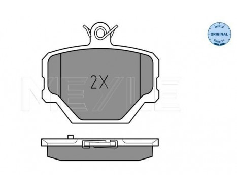 Bromsbeläggssats, skivbroms MEYLE-ORIGINAL Quality 025 219 9915, bild 2