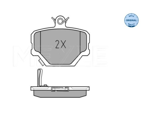 Bromsbeläggssats, skivbroms MEYLE-ORIGINAL Quality 025 219 9915, bild 2