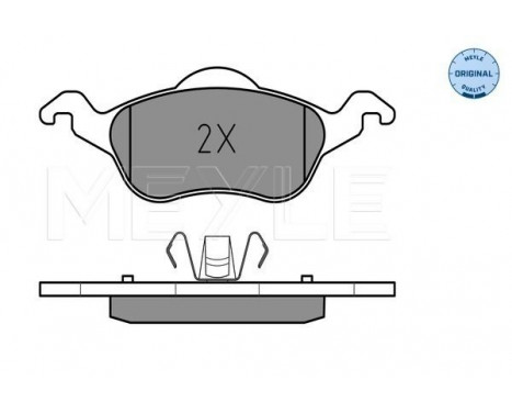 Bromsbeläggssats, skivbroms MEYLE-ORIGINAL Quality 025 231 5419