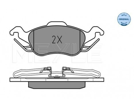 Bromsbeläggssats, skivbroms MEYLE-ORIGINAL Quality 025 231 5419, bild 2
