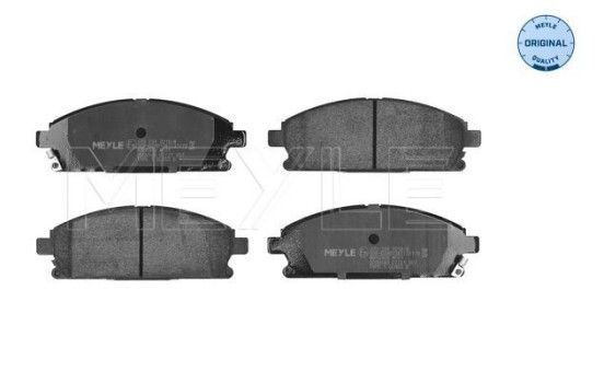 Bromsbeläggssats, skivbroms MEYLE-ORIGINAL Quality 025 234 2016/W