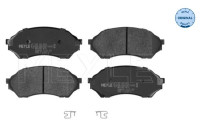 Bromsbeläggssats, skivbroms MEYLE-ORIGINAL Quality 025 234 9016