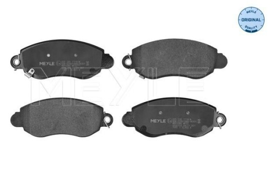 Bromsbeläggssats, skivbroms MEYLE-ORIGINAL Quality 025 235 7718/W, bild 3