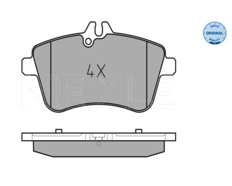 Bromsbeläggssats, skivbroms MEYLE-ORIGINAL Quality 025 238 8120, bild 2