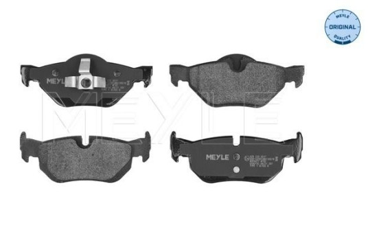 Bromsbeläggssats, skivbroms MEYLE-ORIGINAL Quality 025 239 2617, bild 3