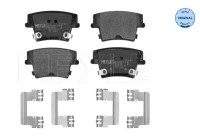 Bromsbeläggssats, skivbroms MEYLE-ORIGINAL Quality 025 241 6318