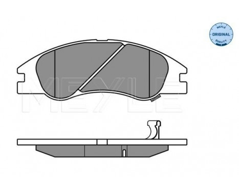 Bromsbeläggssats, skivbroms MEYLE-ORIGINAL Quality 025 242 1817/W, bild 3