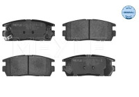 Bromsbeläggssats, skivbroms MEYLE-ORIGINAL Quality 025 244 9815/W