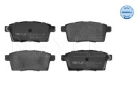 Bromsbeläggssats, skivbroms MEYLE-ORIGINAL Quality 025 245 4517