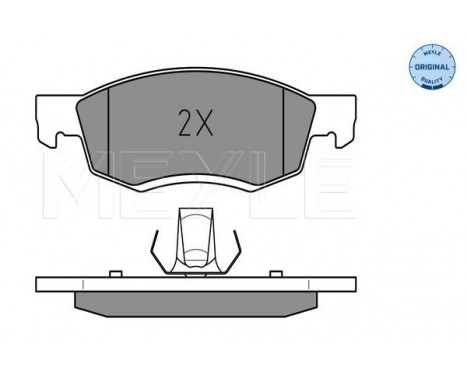 Bromsbeläggssats, skivbroms MEYLE-ORIGINAL Quality 025 246 7318