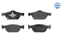 Bromsbeläggssats, skivbroms MEYLE-ORIGINAL Quality 025 247 9617/W