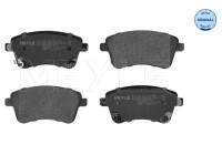 Bromsbeläggssats, skivbroms MEYLE-ORIGINAL Quality 025 251 8419/W