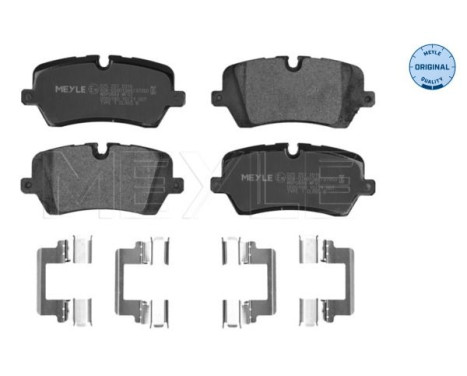 Bromsbeläggssats, skivbroms MEYLE-ORIGINAL Quality 025 257 2016, bild 2