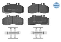 Bromsbeläggssats, skivbroms MEYLE-ORIGINAL Quality 025 298 3521