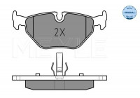 Bromsbeläggssats, skivbroms MEYLE-ORIGINAL Quality